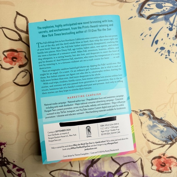 💛 When the World Tips Over by Jandy Nelson ARC - Picture 2 of 2